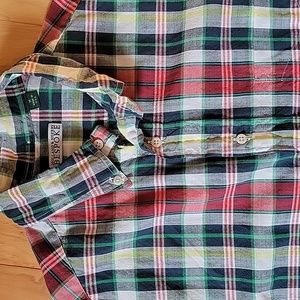 Holland & sherry plaid shirt medium